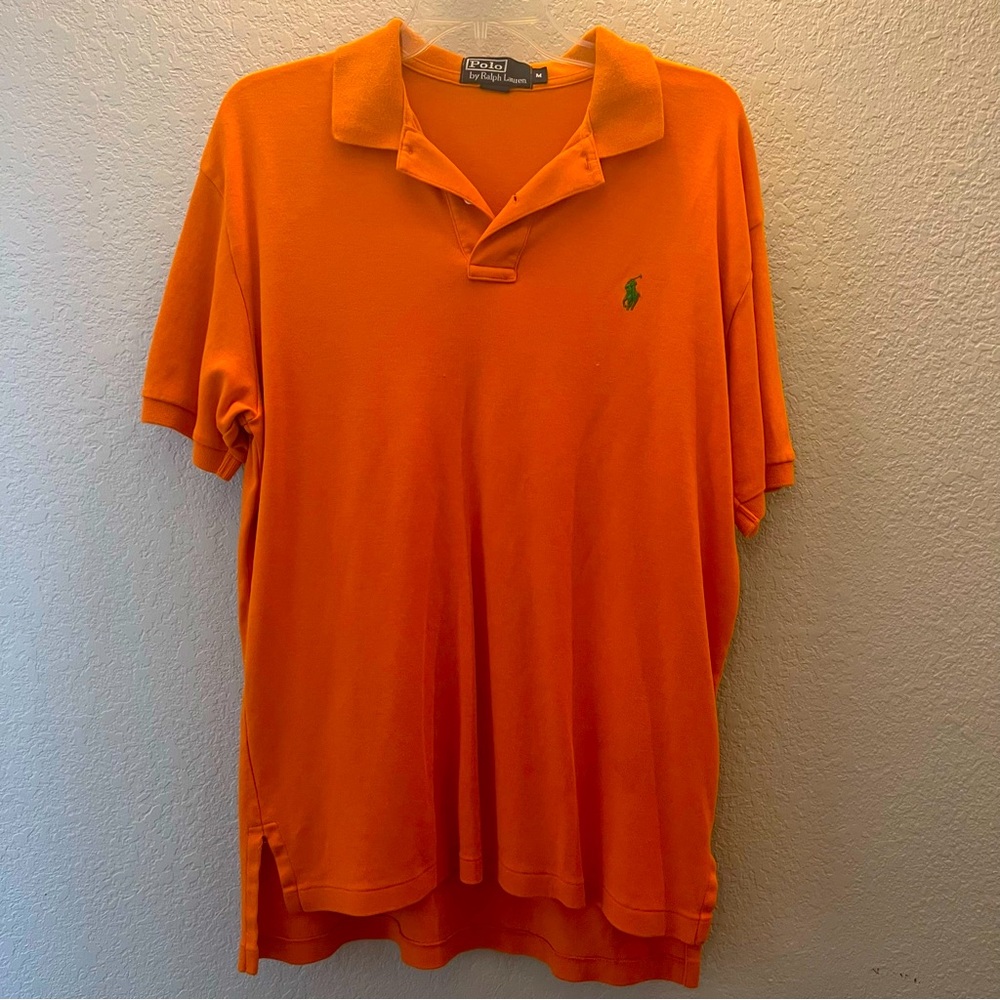 Bright Orange Medium Polo by Ralph Lauren